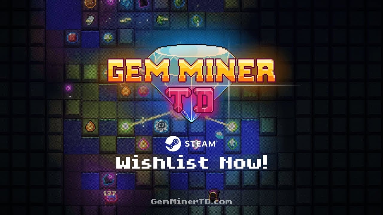 Gem Miner TD trailer thumbnail