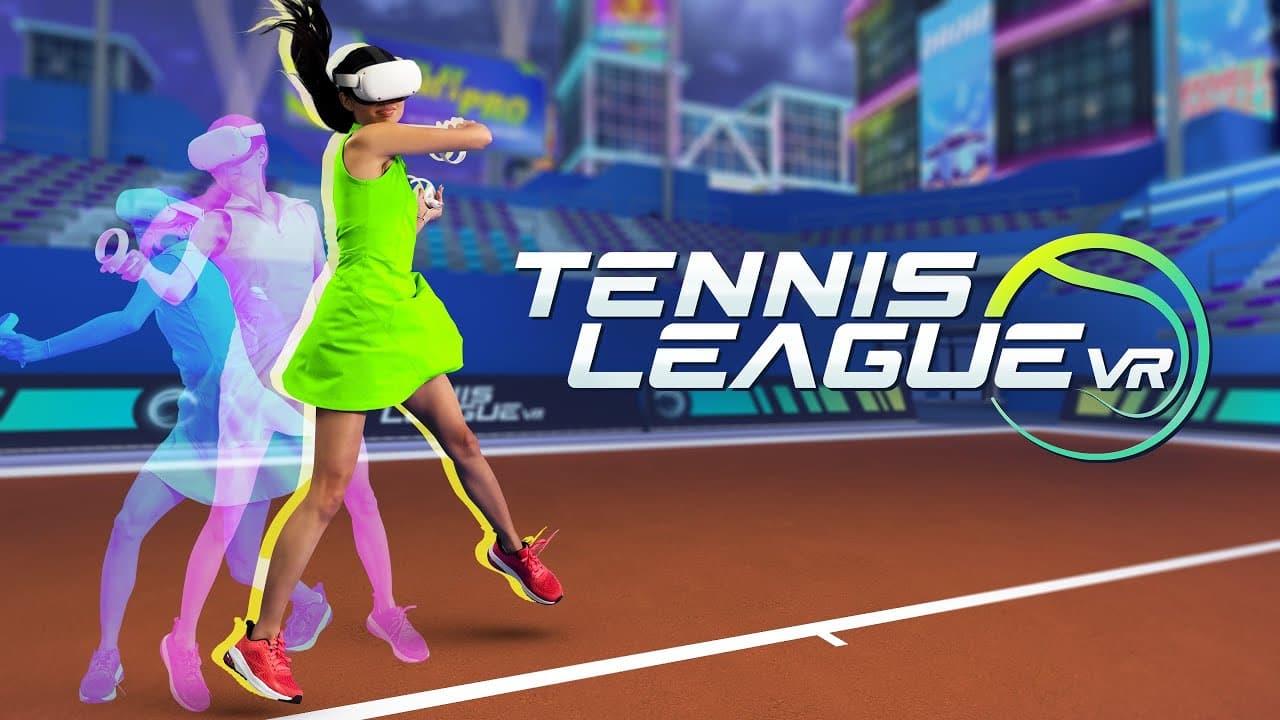 Tennis League VR trailer thumbnail