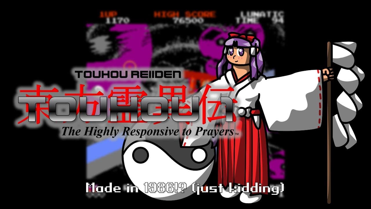 Touhou 1: The Highly Responsive to Prayers NES Demake trailer thumbnail