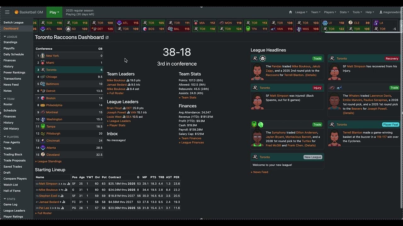 Basketball GM trailer thumbnail