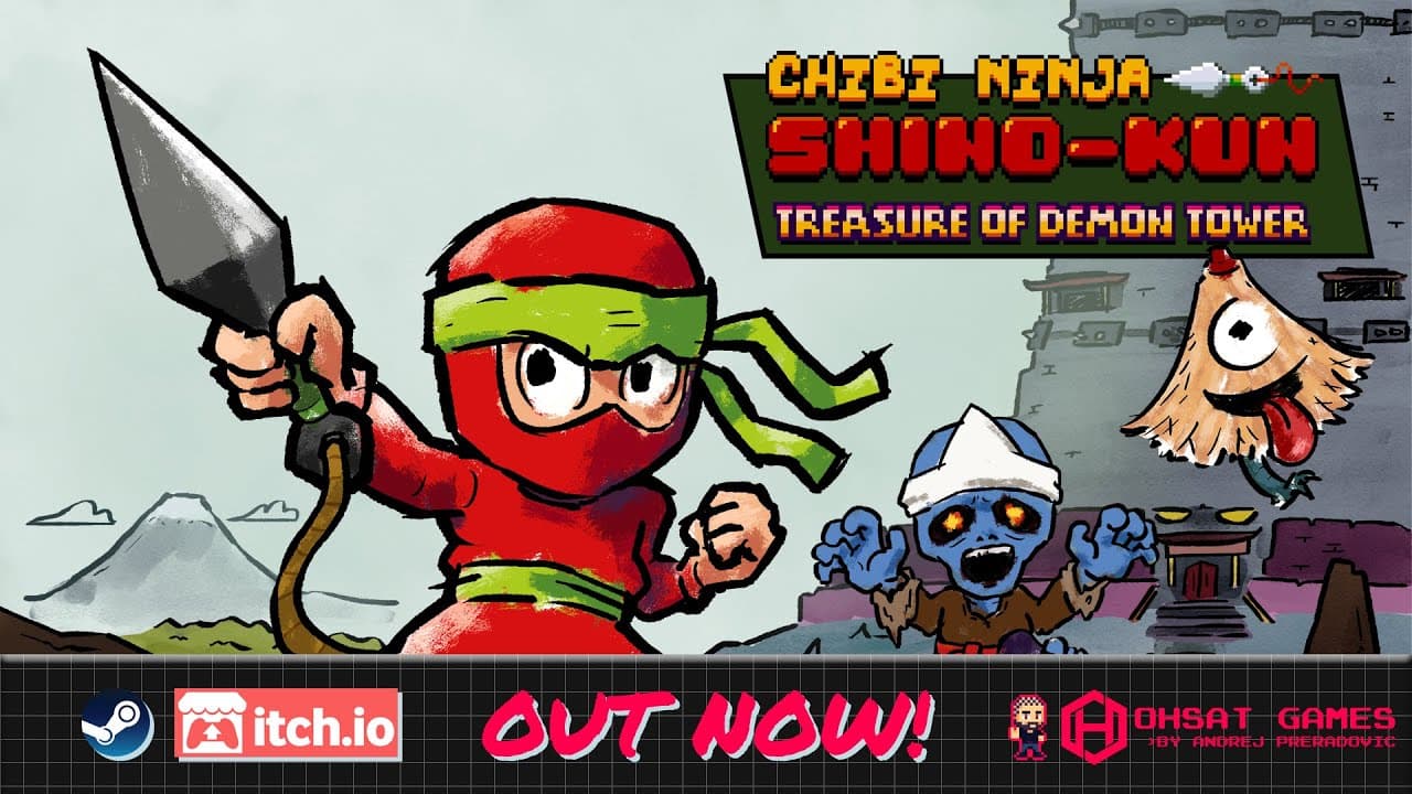 Chibi Ninja Shino-kun: Treasure of Demon Tower trailer thumbnail