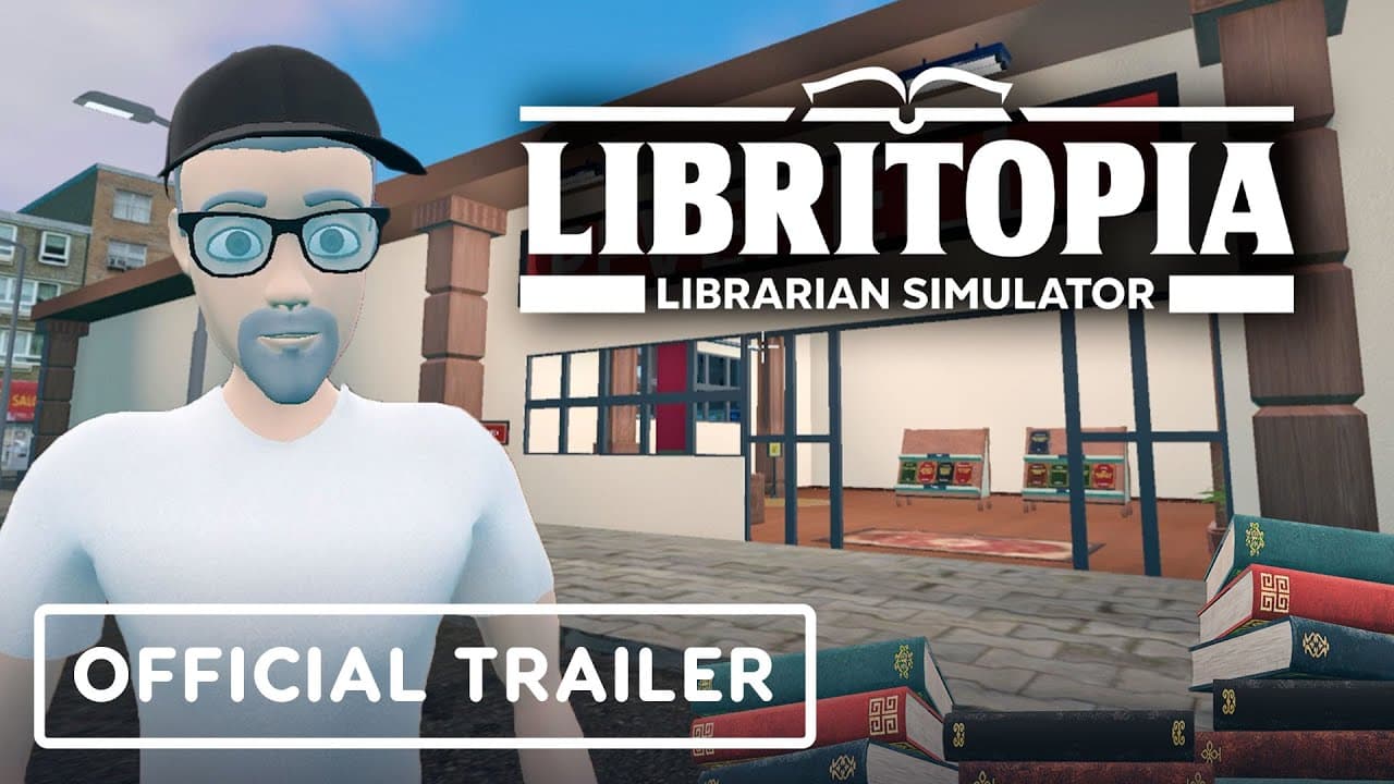 Libritopia: Librarian Simulator trailer thumbnail