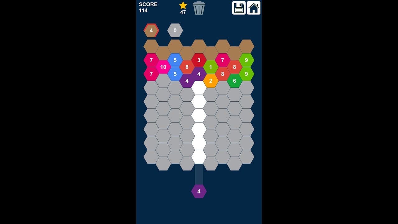 Hexa Attack Puzzle: Shoot n Merge Numbers trailer thumbnail