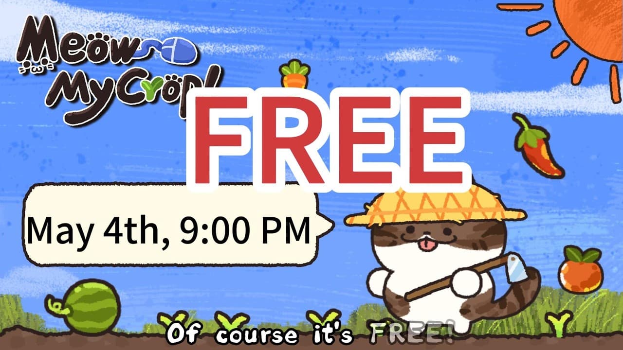 Meow My Crop! trailer thumbnail