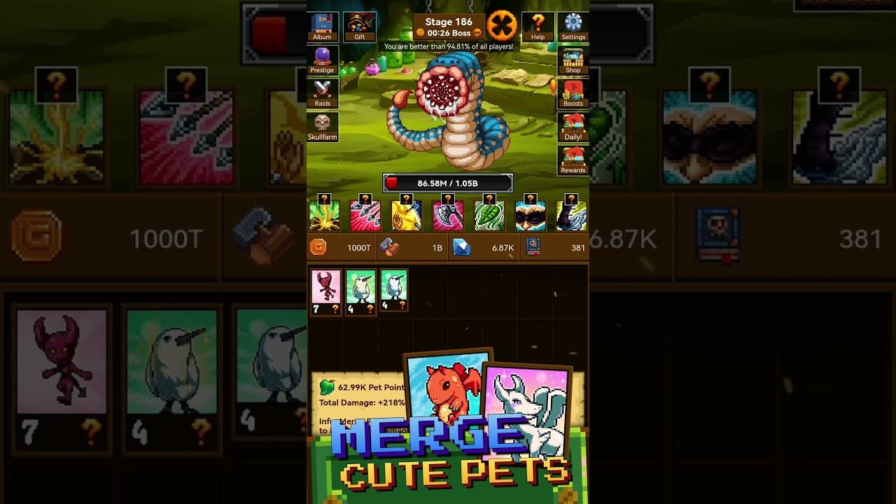 Idle Pixel Heroes trailer thumbnail