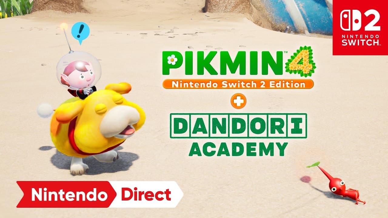Pikmin 4: Nintendo Switch 2 Edition + Dandori Academy trailer thumbnail