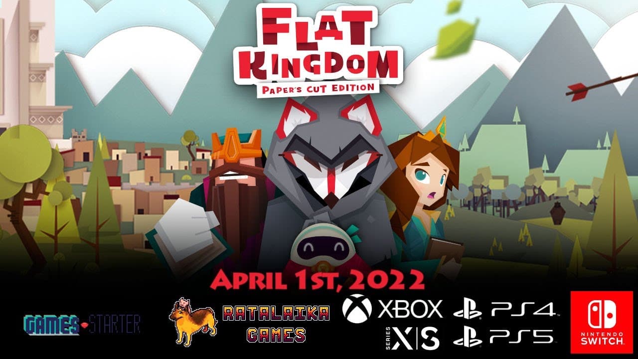 Flat Kingdom: Paper's Cut Edition trailer thumbnail