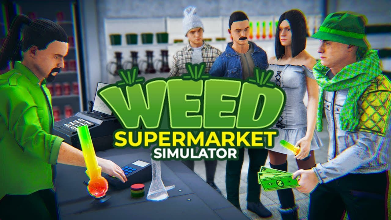 Weed Supermarket Simulator trailer thumbnail