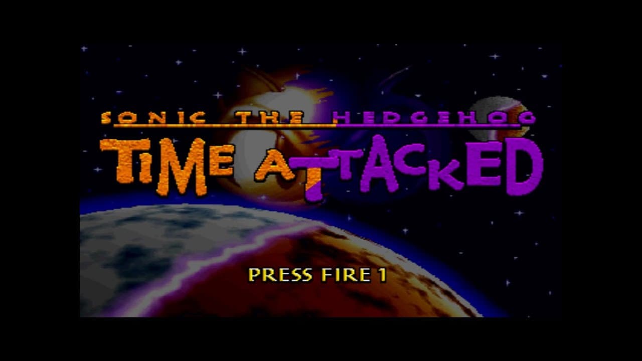 Sonic the Hedgehog: Time Attacked trailer thumbnail