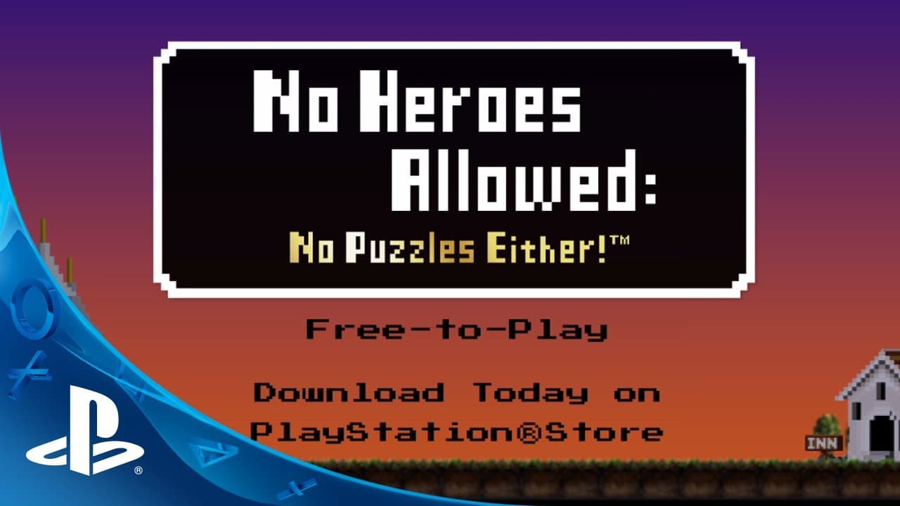 No Heroes Allowed: No Puzzles Either! trailer thumbnail