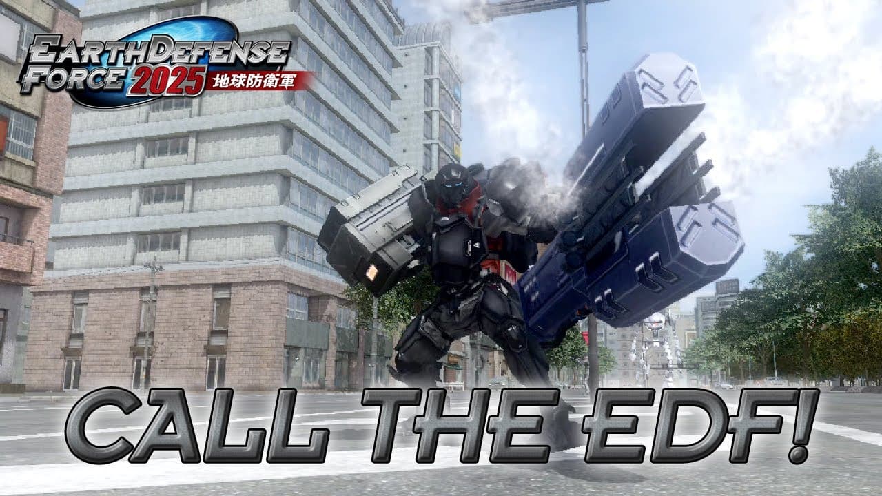 Earth Defense Force 2025 trailer thumbnail