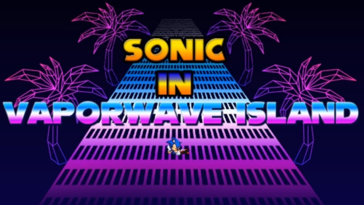 Sonic In VaporWave Island trailer thumbnail