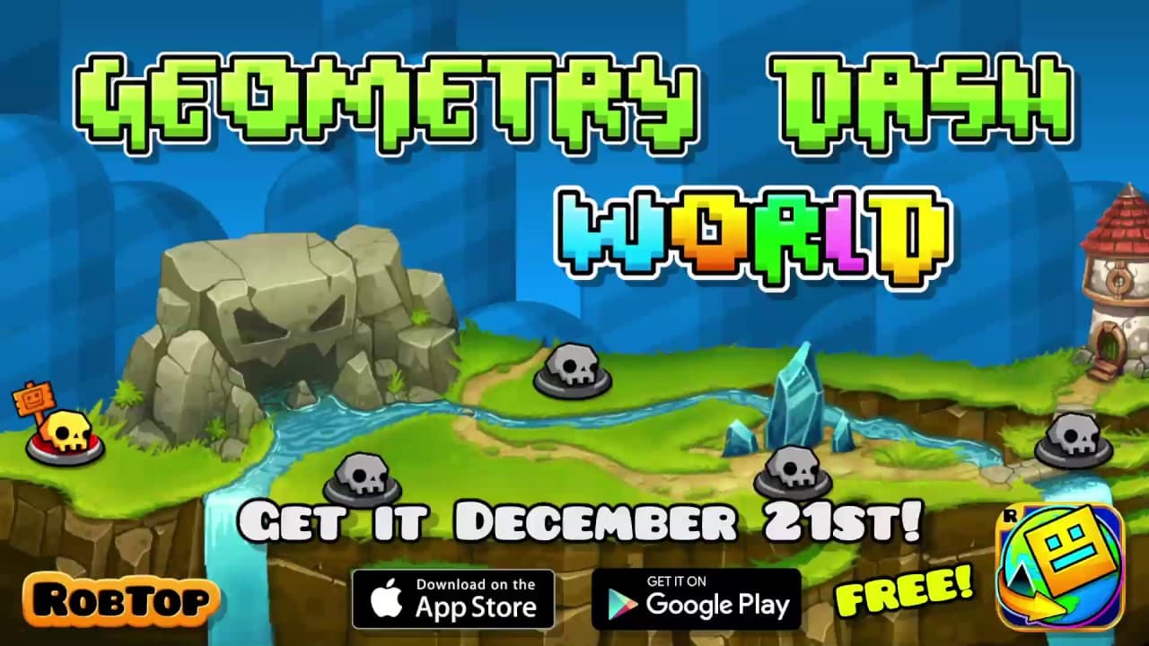 Geometry Dash World trailer thumbnail