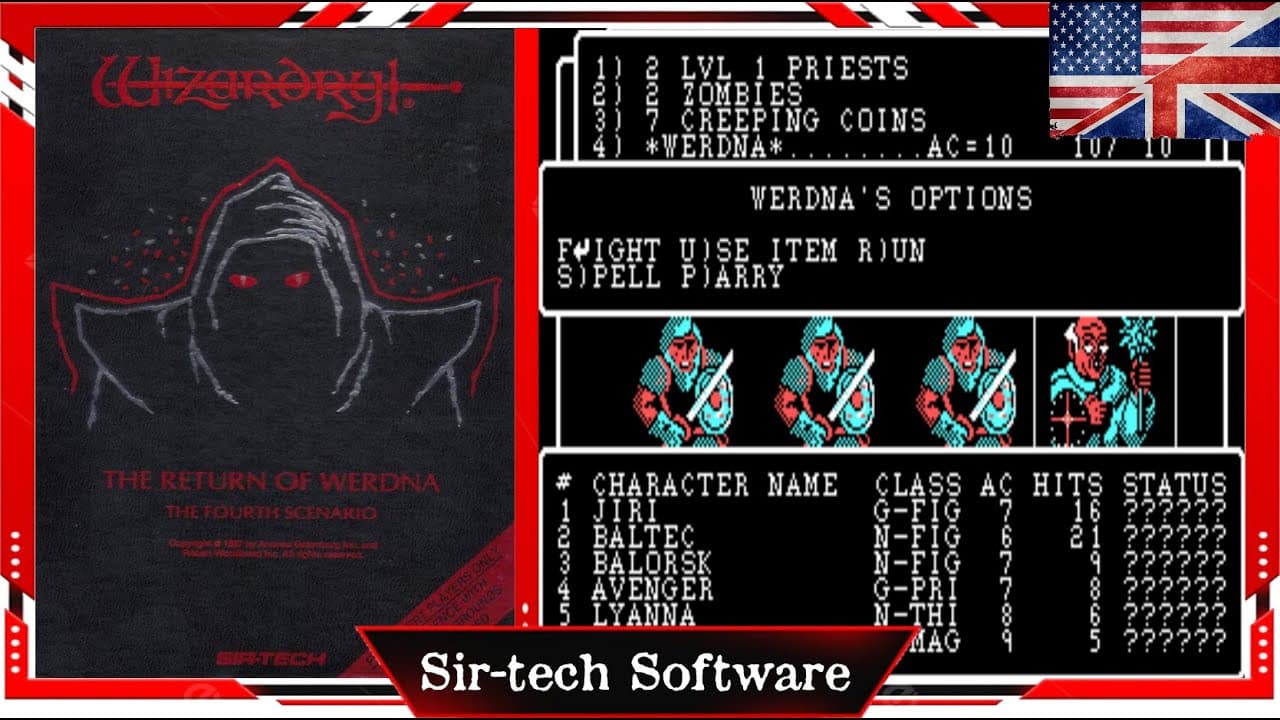 Wizardry: The Return of Werdna - The Fourth Scenario trailer thumbnail