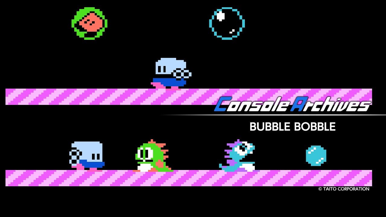 Console Archives: Bubble Bobble trailer thumbnail