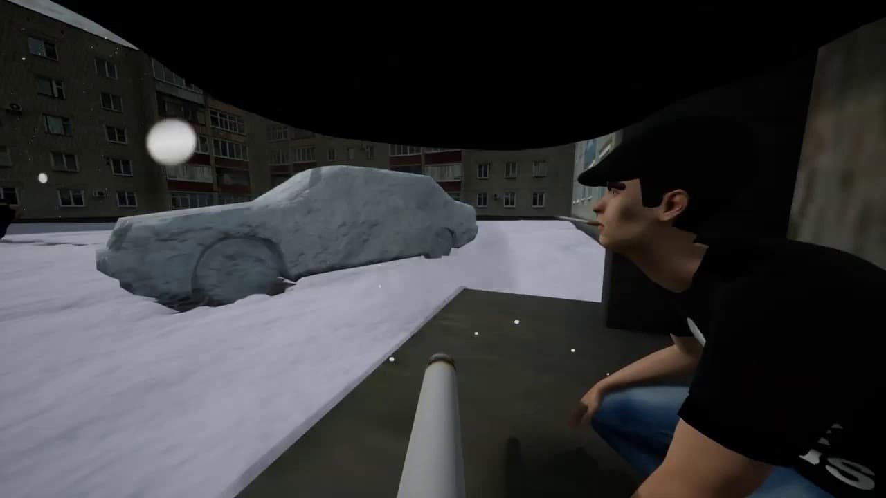 Simulator of Sitting in the Driveway trailer thumbnail