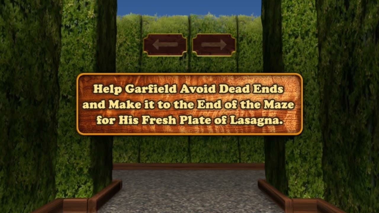 Garfield: A Tail of Two Kitties - Garfield's Maze Game trailer thumbnail