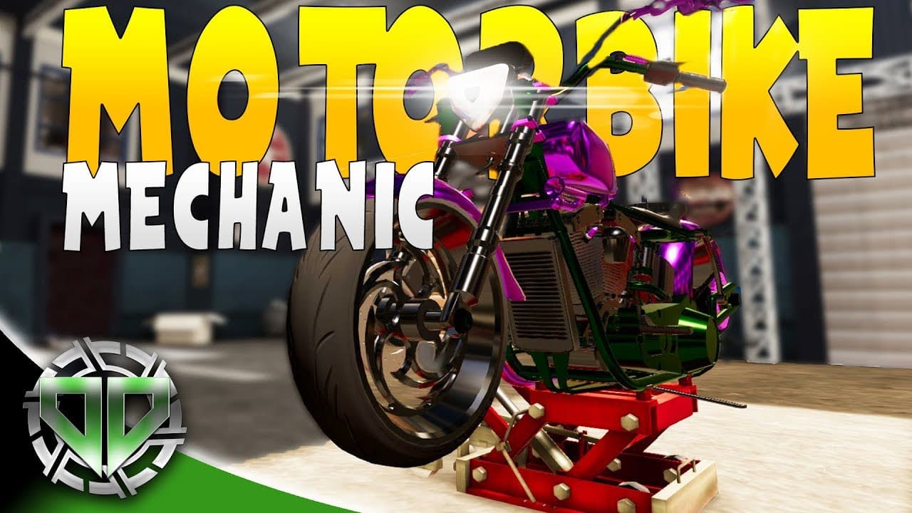 Motorbike Garage Mechanic Simulator trailer thumbnail