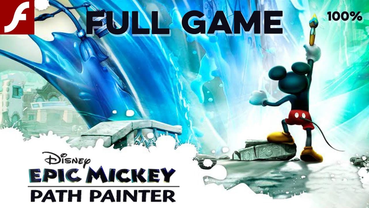 Epic Mickey: Path Painter trailer thumbnail