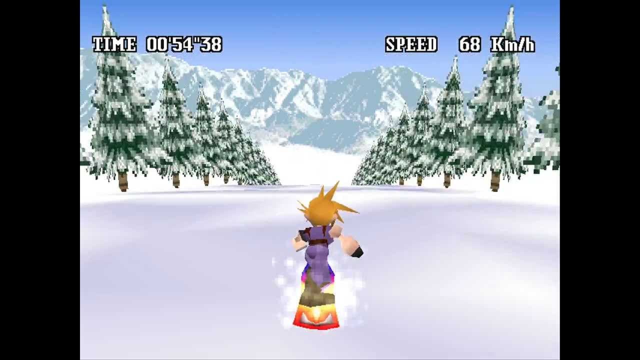 Final Fantasy VII Snowboarding trailer thumbnail