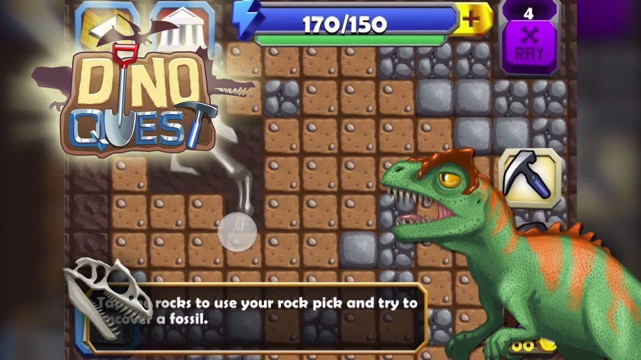Dino Quest trailer thumbnail