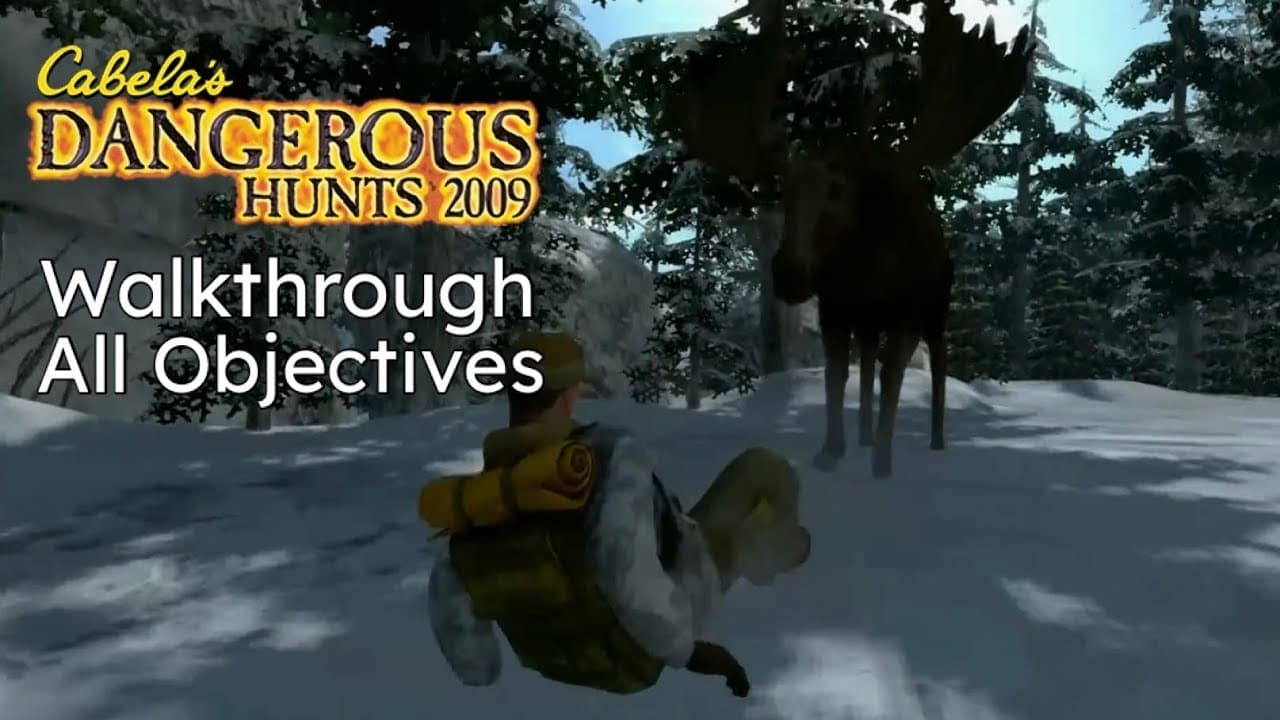 Cabela's Dangerous Hunts 2009 trailer thumbnail