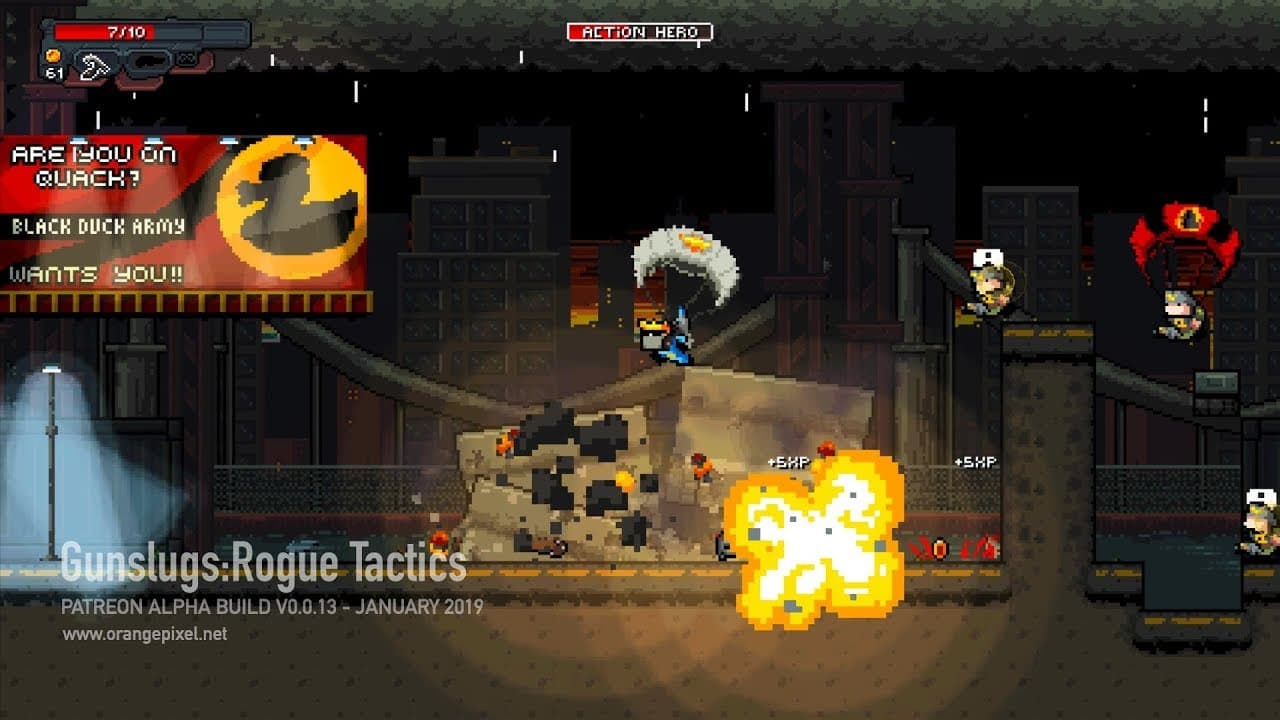Gunslugs: Rogue Tactics trailer thumbnail