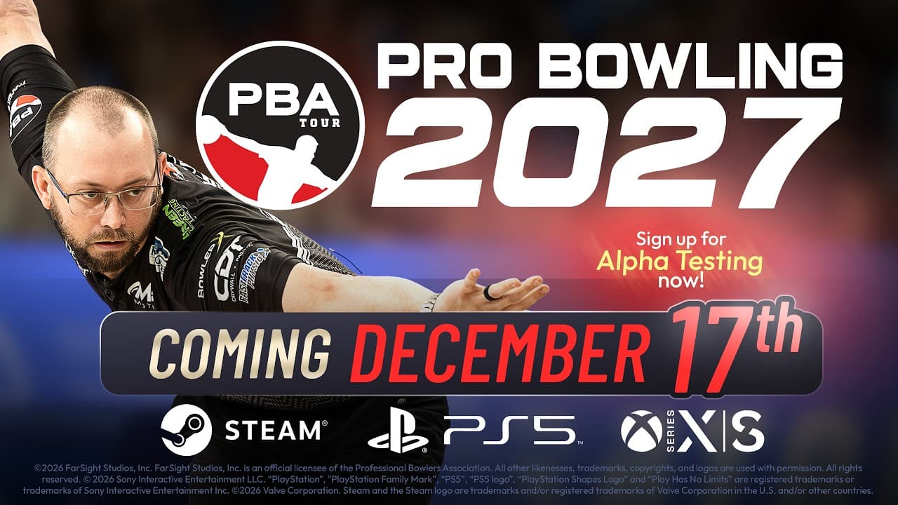 PBA Pro Bowling 2027 trailer thumbnail