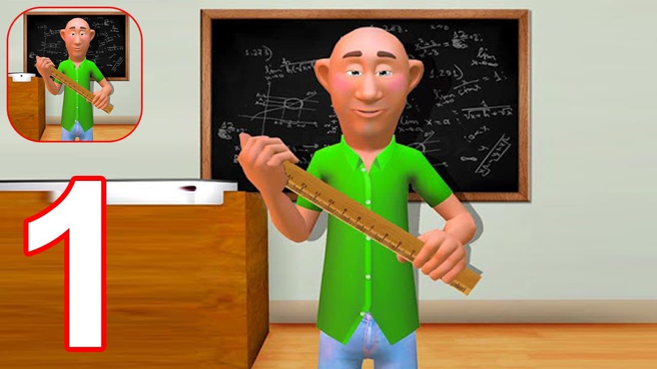 Crazy Teacher of Math in School Education Learning trailer thumbnail