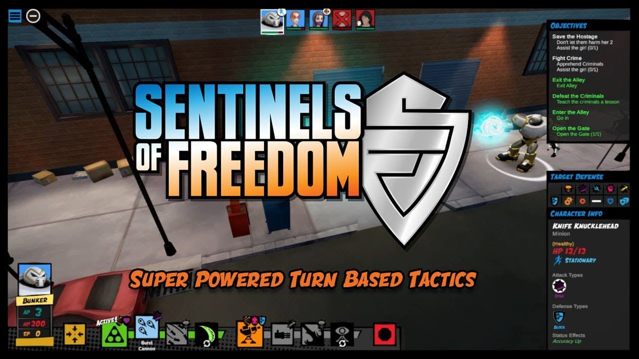 Sentinels of Freedom trailer thumbnail