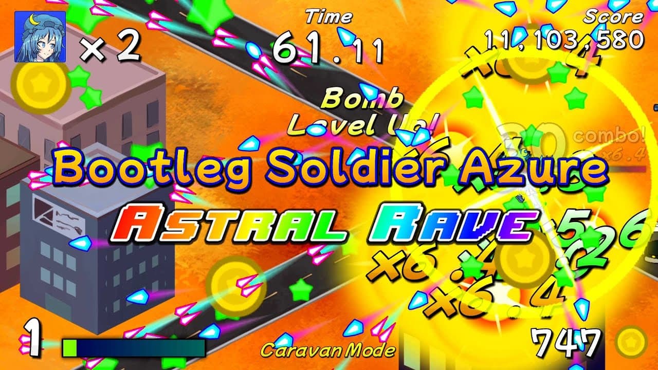 Bootleg Soldier Azure: Astral Rave trailer thumbnail