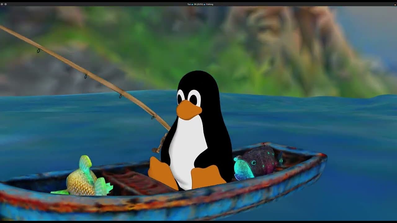 Tux Fishing trailer thumbnail
