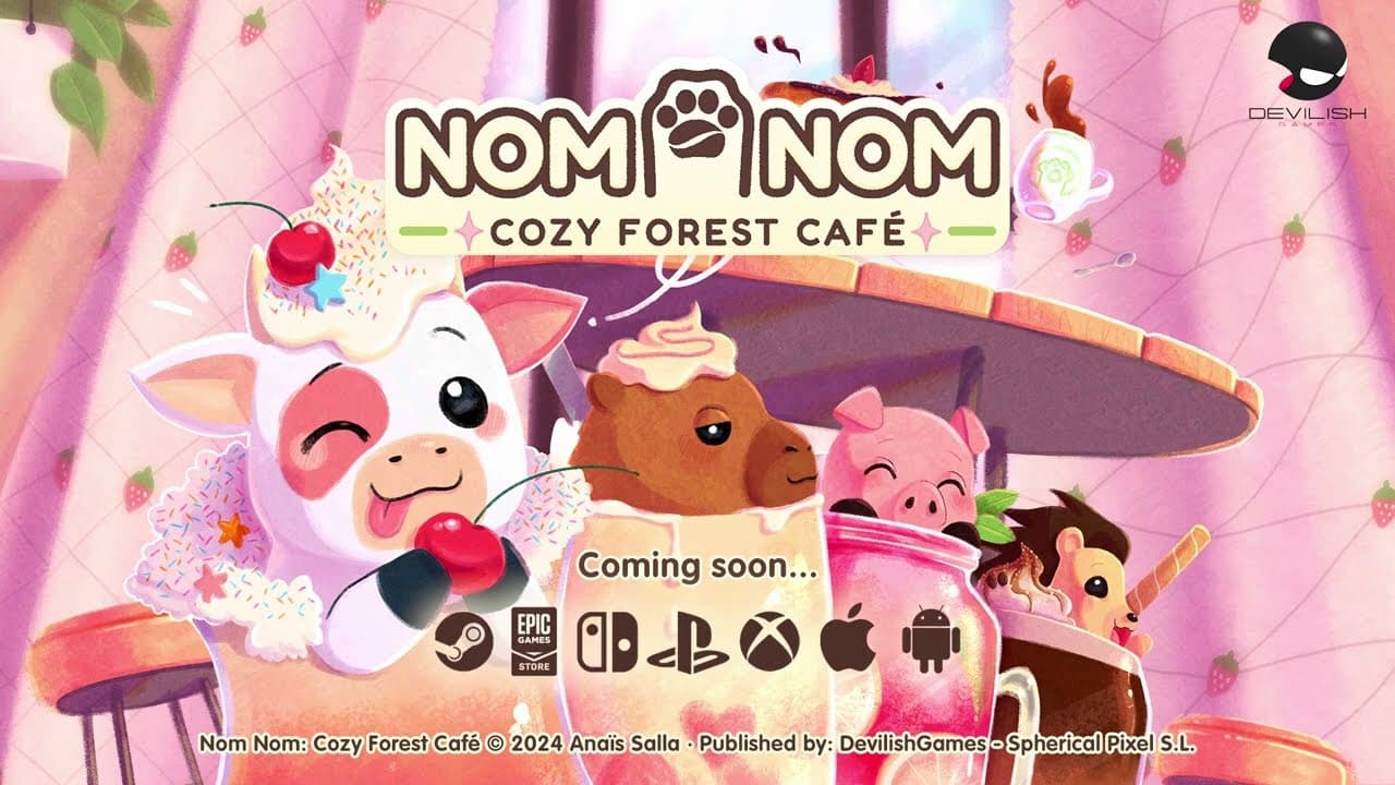 Nom Nom: Cozy Forest Café trailer thumbnail