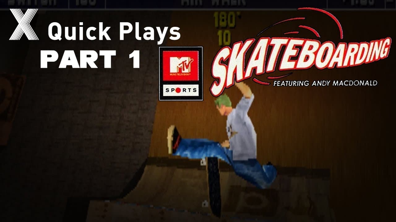 MTV Sports Skateboarding trailer thumbnail