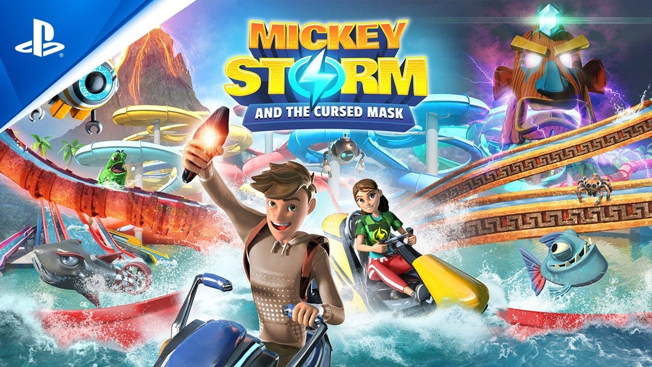 Mickey Storm and the Cursed Mask trailer thumbnail