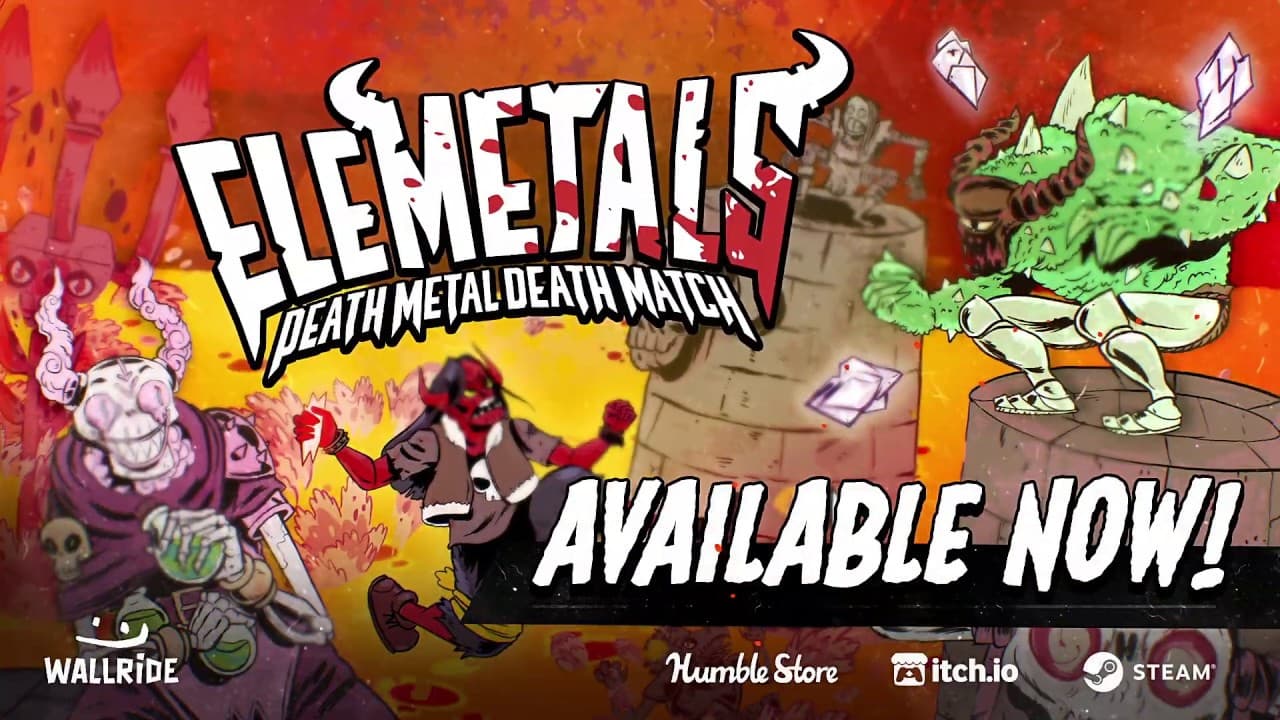 EleMetals: Death Metal Death Match! trailer thumbnail