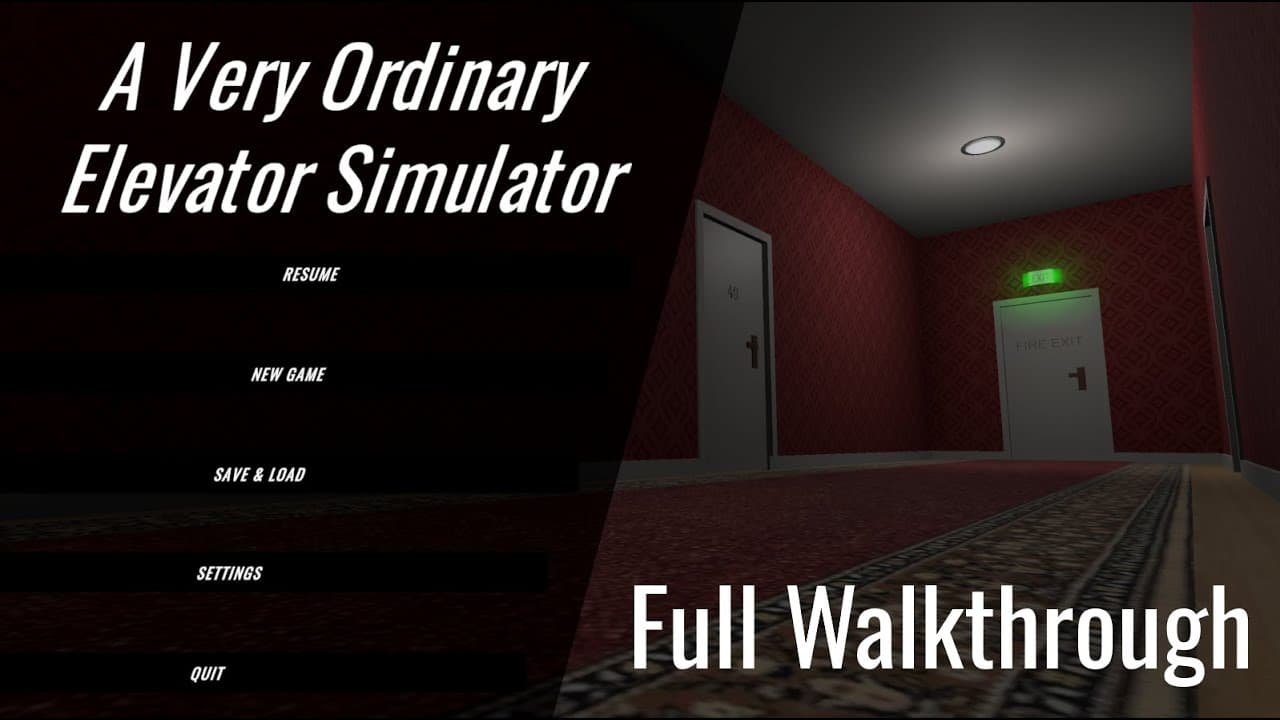 A Very Ordinary Elevator Simulator trailer thumbnail