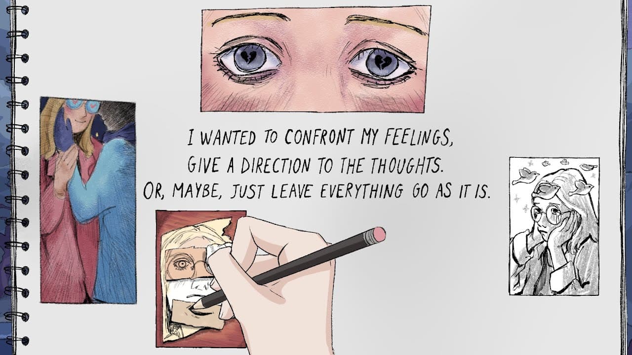 A Sketchbook About Her Sun trailer thumbnail