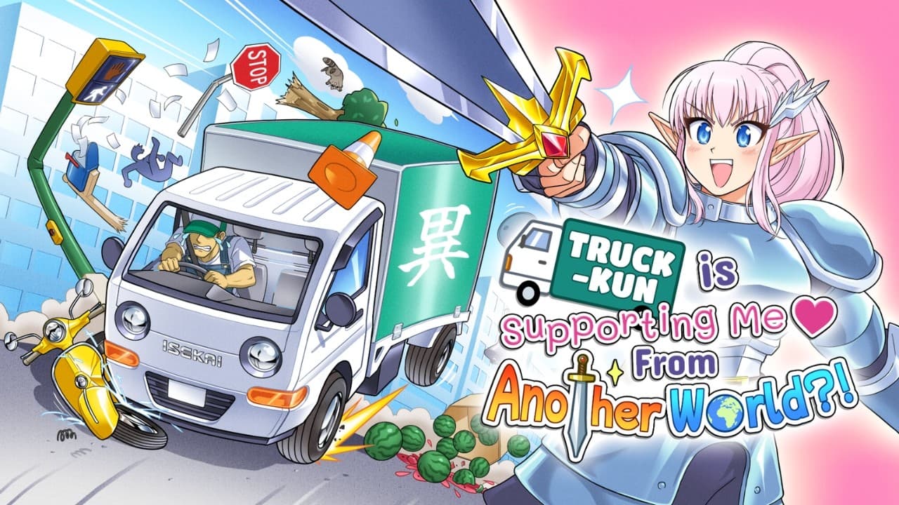 Truck-Kun Is Supporting Me From Another World?! trailer thumbnail