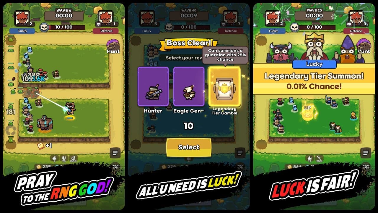 Lucky Defense trailer thumbnail