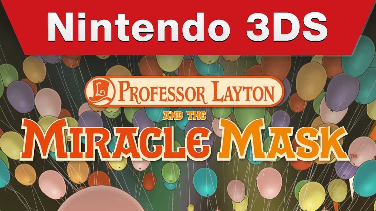 Professor Layton and the Miracle Mask trailer thumbnail