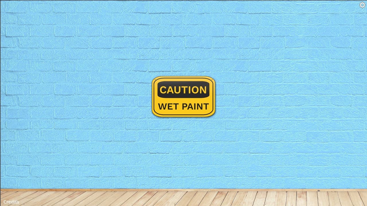 Caution Wet Paint trailer thumbnail