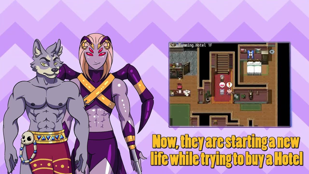 Cumming Hotel: A Gay Furry Slice of Life trailer thumbnail