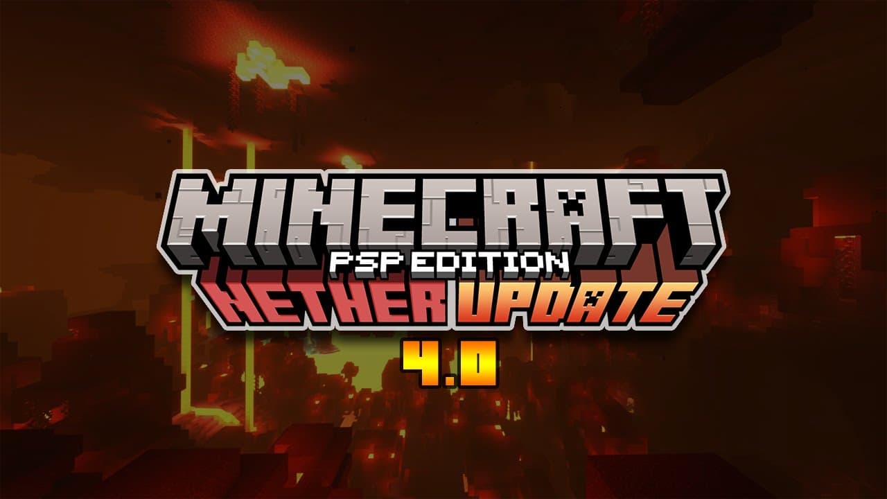 Minecraft PSP trailer thumbnail