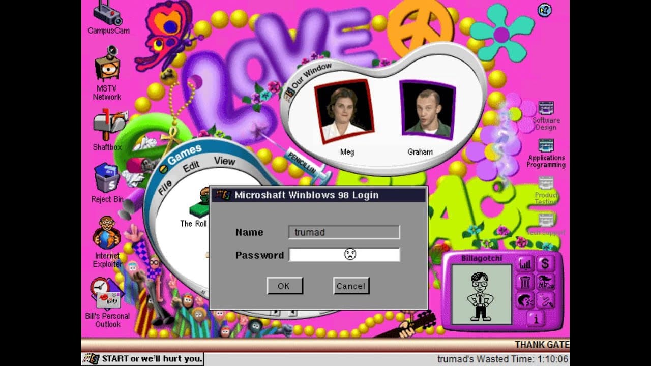 Microshaft Winblows 98 trailer thumbnail