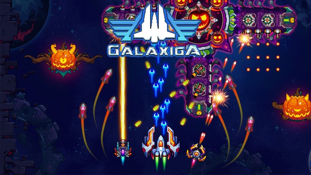 Galaxiga Arcade Shooting Game trailer thumbnail