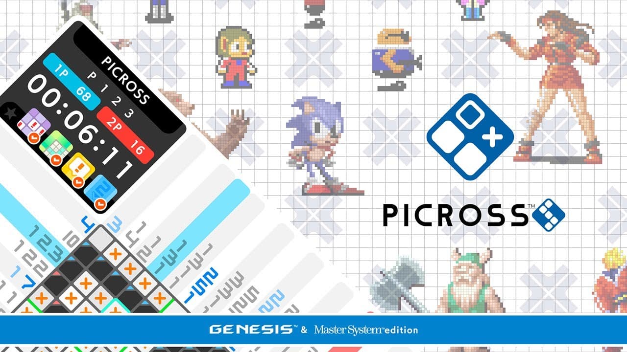 Picross S: Genesis & Master System Edition trailer thumbnail
