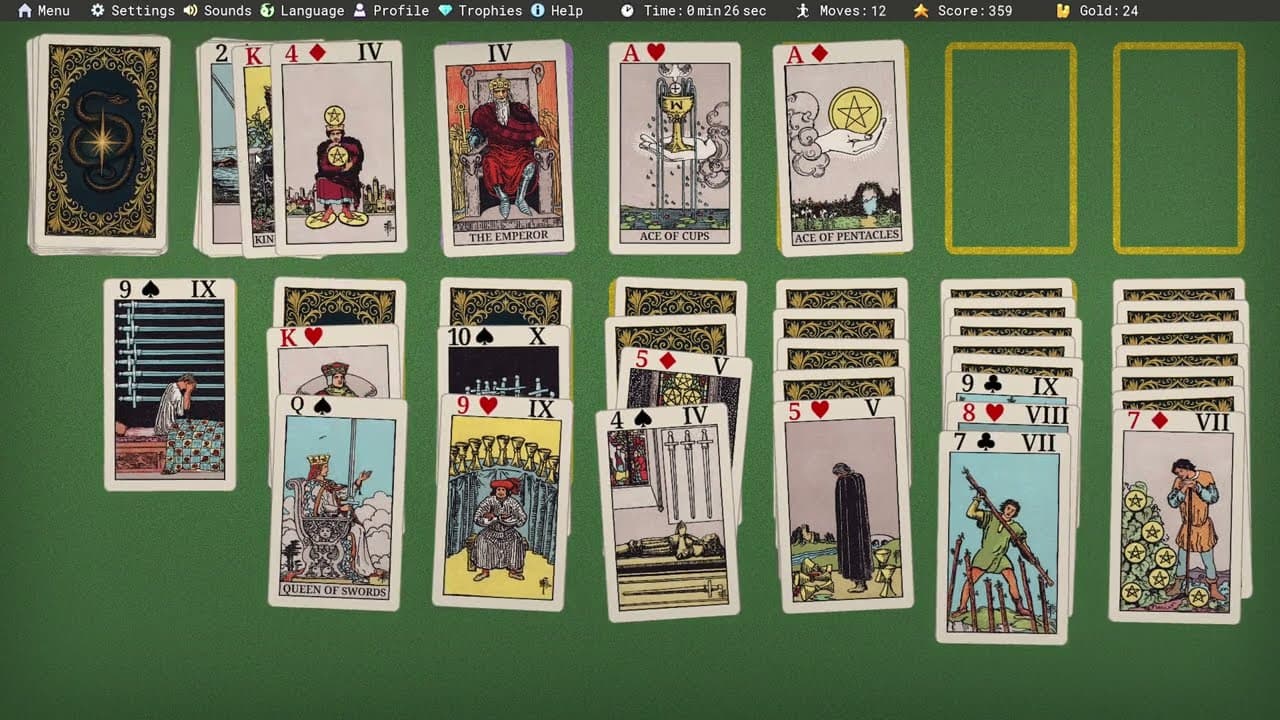 Star and Serpent Solitaire trailer thumbnail