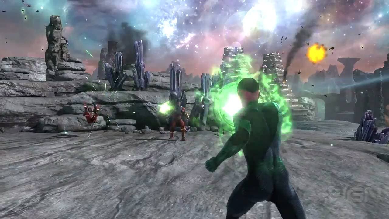Green Lantern: Rise of the Manhunters trailer thumbnail