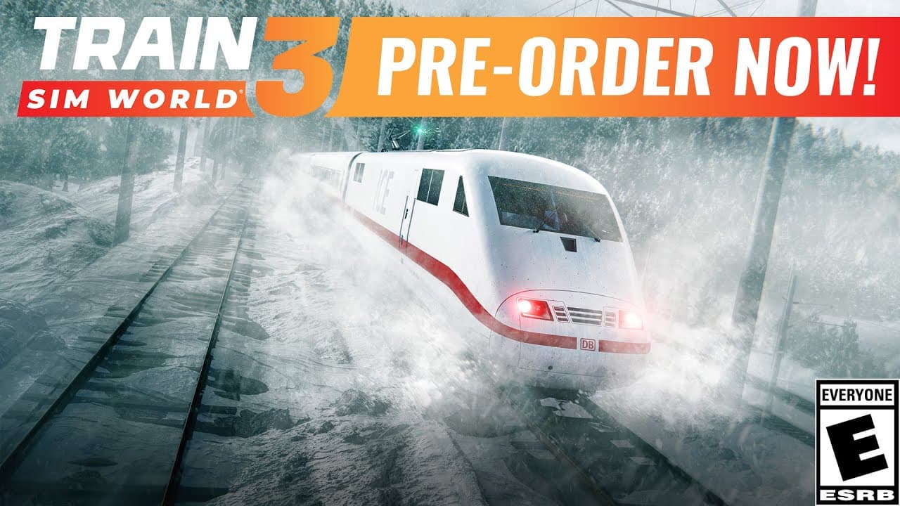 Train Sim World 3 trailer thumbnail